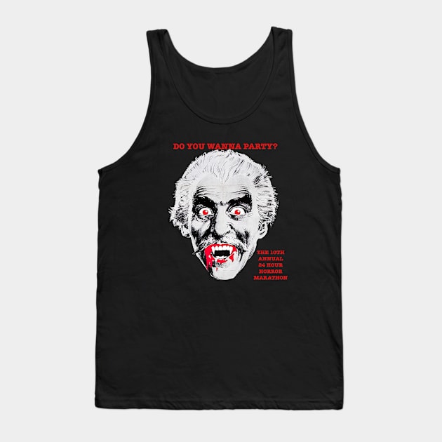 Do You Wanna Party? Tank Top by Video Barn Home Entertainment 